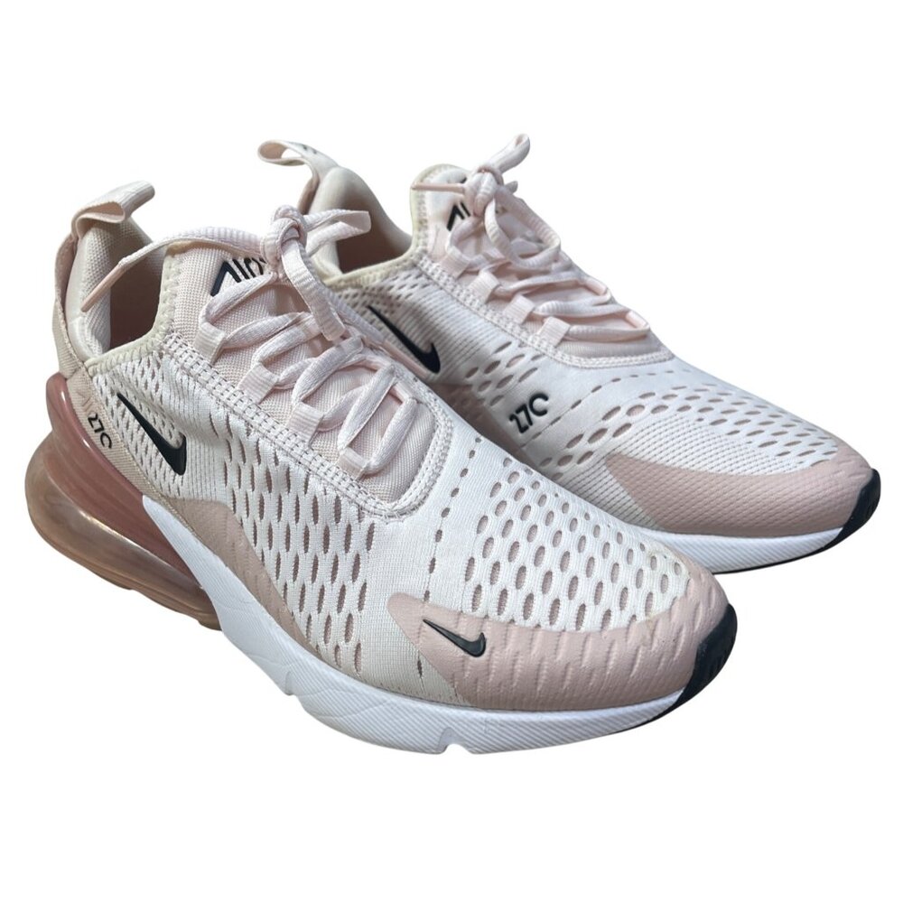 Nike Air Max 270 Low Life Soft Pink Sneaker Women's Size 8 AH6789-604